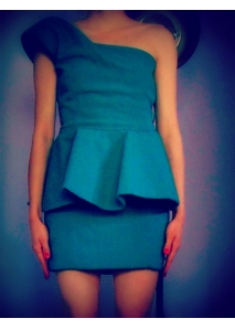 Rochie din tricotaj plasa