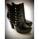 Pumps Tribtoo din piele intoarsa