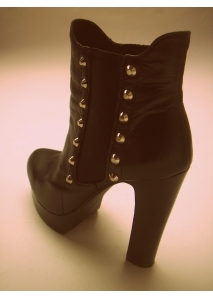 Pumps Tribtoo din piele intoarsa