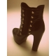 Pumps Tribtoo din piele intoarsa