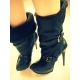 Geanta plic Falabella din tweed boucle
