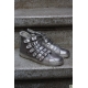Rock&Candy Metallic Distressed Leather Hi Sneacker