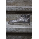 Rock&Candy Metallic Distressed Leather Hi Sneacker