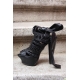 Pepper - Ankle Wrap Studded Sandals