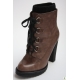 Botine cu soseta si elemente hiker