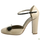 Pantofi din piele lacuita Mary-Jane, cu funda