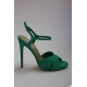 Sandale din piele intoarsa cu toc stiletto