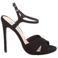 Sandale din piele intoarsa cu toc stiletto
