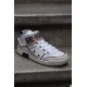 Pantofi sport din piele, cu top inalt