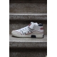Pantofi sport din piele, cu top inalt